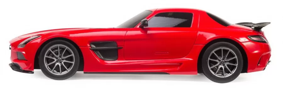Masina cu telecomanda mercedes-benz sls amg rosu cu scara 1 la 18, varsta de la 3 ani la +15 ani [6]