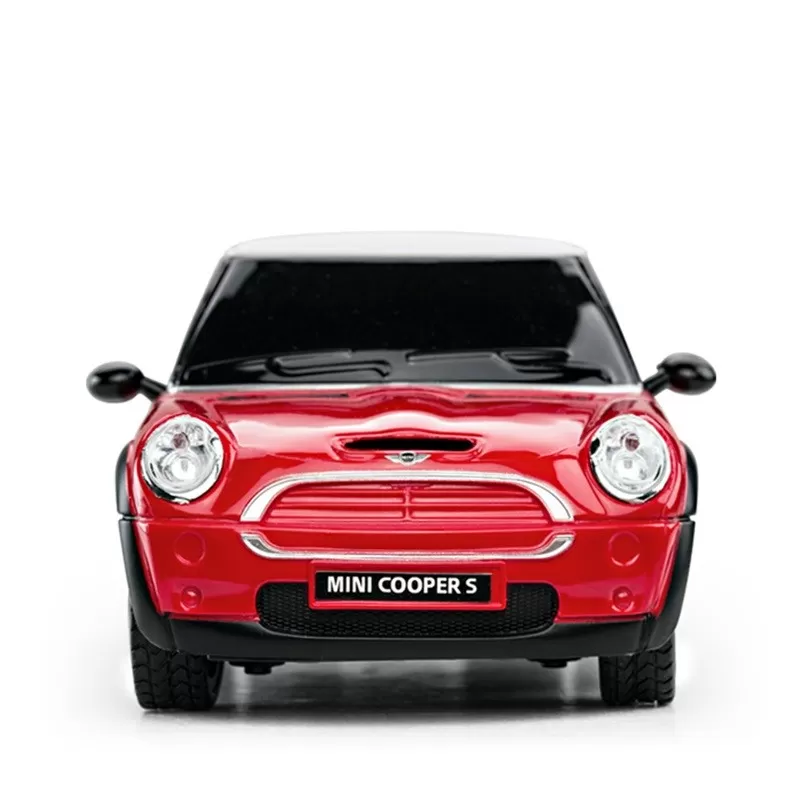 Masina cu telecomanda mini cooper rosie cu scara 1 la 24, varsta de la 3 ani la +15 ani [4]