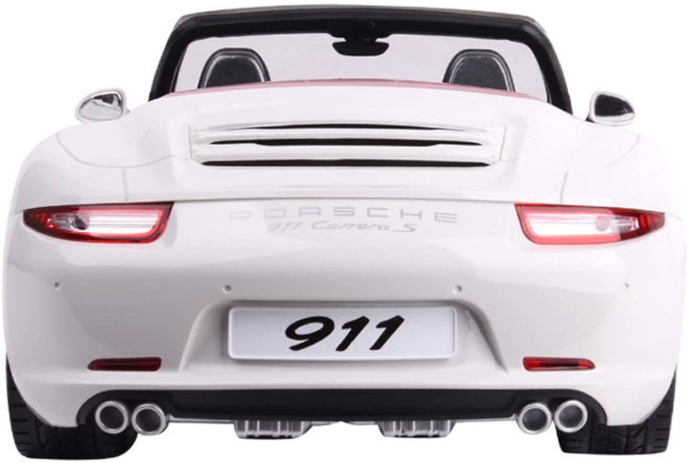 Masina cu telecomanda porsche carrera s alb cu scara 1 la 12  [3]