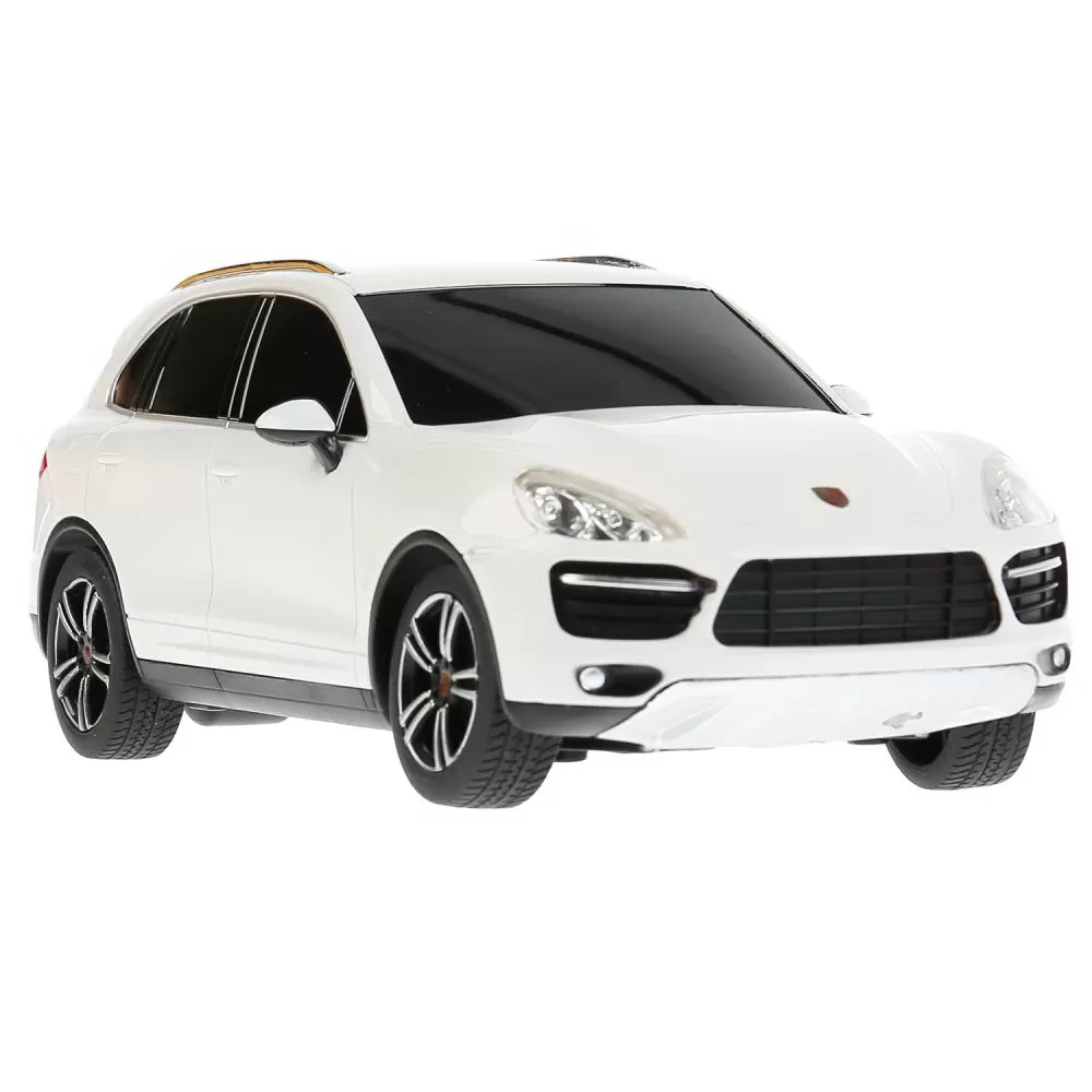 Masina cu telecomanda porsche cayenne turbo alb cu scara 1 la 24, varsta de la 3 ani la +15 ani [4]