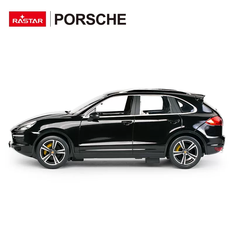 Masina cu telecomanda porsche cayenne turbo negru cu scara 1 la 14, copii 3 ani pana la +15 ani [5]
