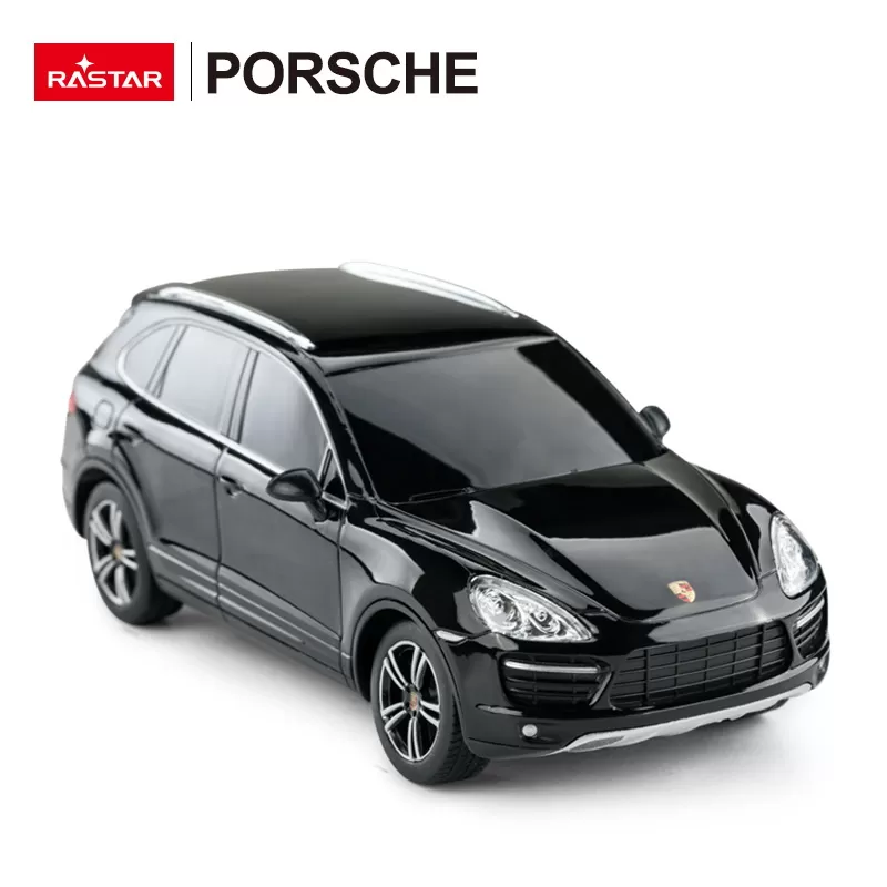 Masina cu telecomanda porsche cayenne turbo negru cu scara 1 la 24, varsta de la 3 ani la +15 ani [4]