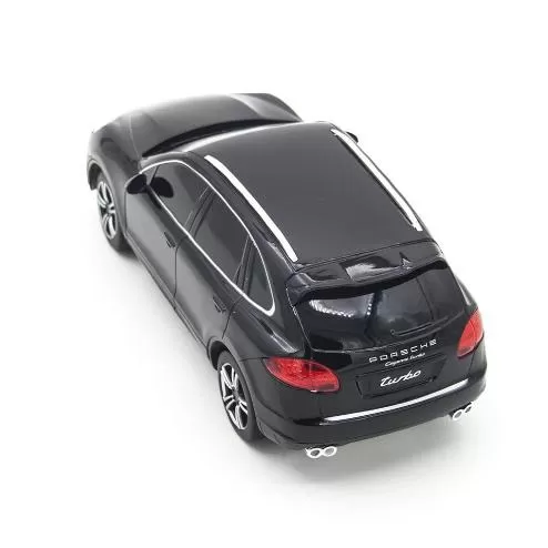 Masina cu telecomanda porsche cayenne turbo negru cu scara 1 la 24, varsta de la 3 ani la +15 ani [8]