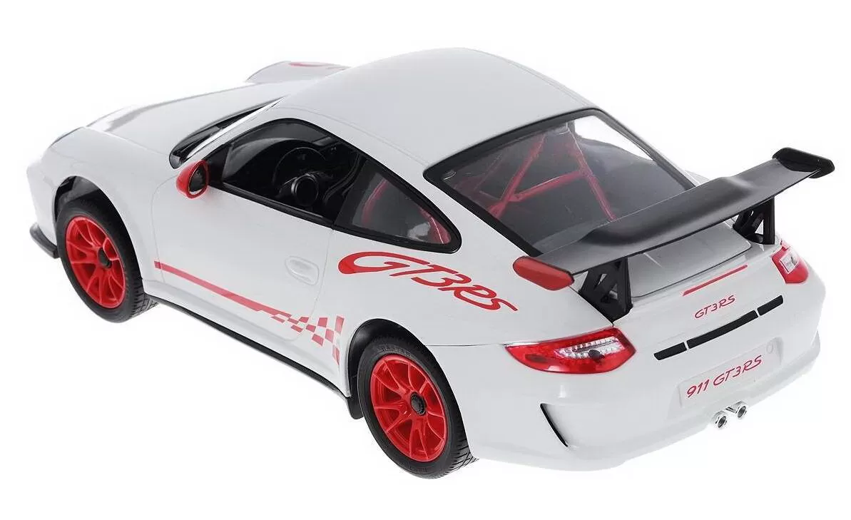 Masina cu telecomanda porsche gt3 alb cu scara 1 la 14, copii varsta 3 ani pana la +15 ani [6]