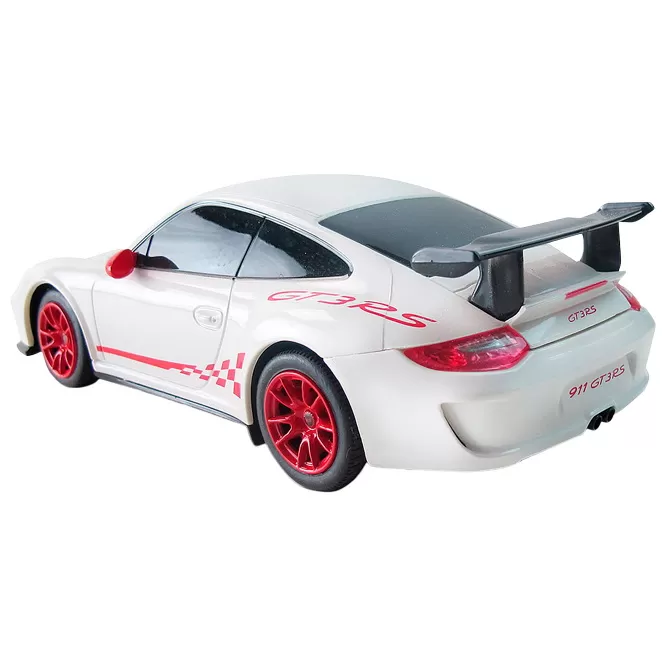 Masina cu telecomanda porsche gt3 rs alb cu scara 1 la 24, varsta de la 3 ani la +15 ani [9]