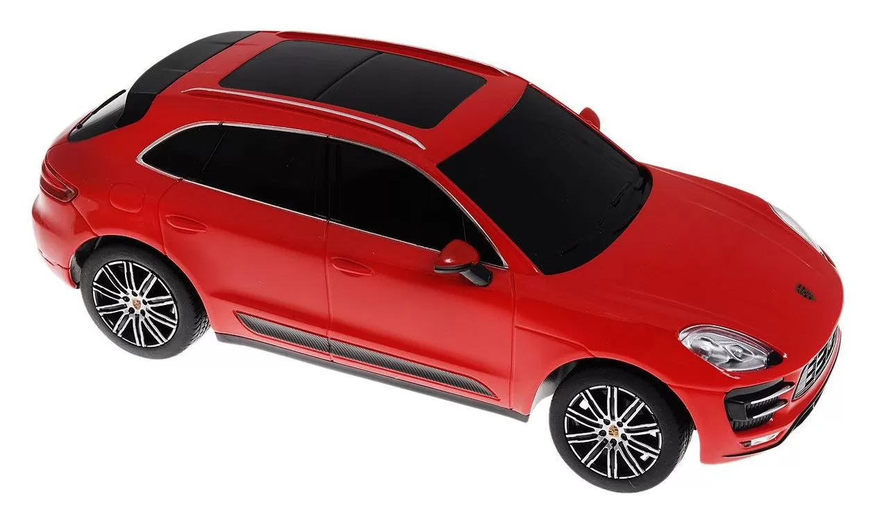 Masina cu telecomanda porsche macan turbo rosu cu scara 1 la 24, varsta de la 3 ani la +15 ani [5]