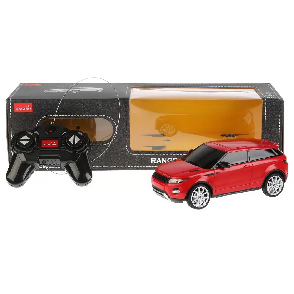Masina cu telecomanda range rover evoque rosu scara 1 la 24, varsta de la 3 ani la +15 ani [7]