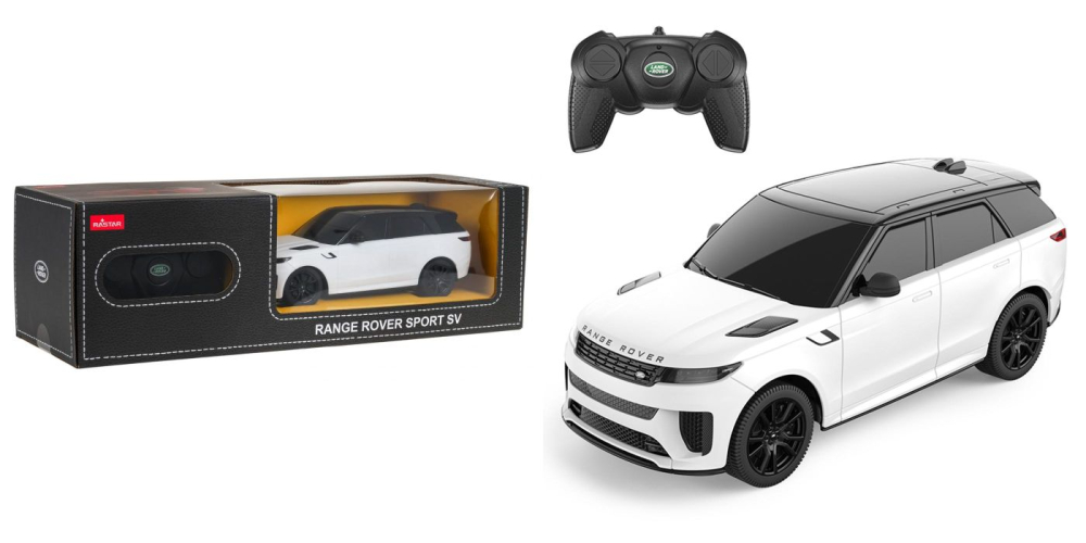 Masina cu telecomanda range rover sport sv alb scara 1 la 24 [4]