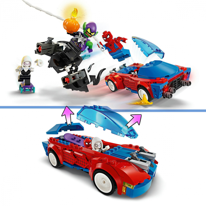 Masina de curse a Omului Paianjen si Venom Green Goblin, varsta de la 7 ani la 10 ani [7]