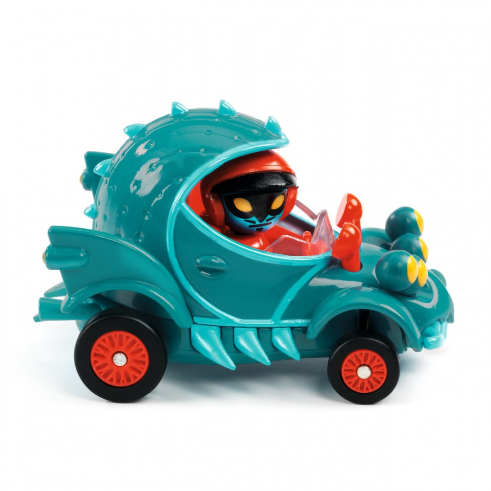 Masina de curse Funny Beast Colectia Crazy Motors, Djeco, varsta 3 - 6, 6 - 9 ani, Baiat [2]
