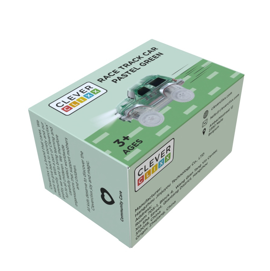 Masina de curse verde, Cleverclixx pentru Baiat, Fata varsta 45722 [4]