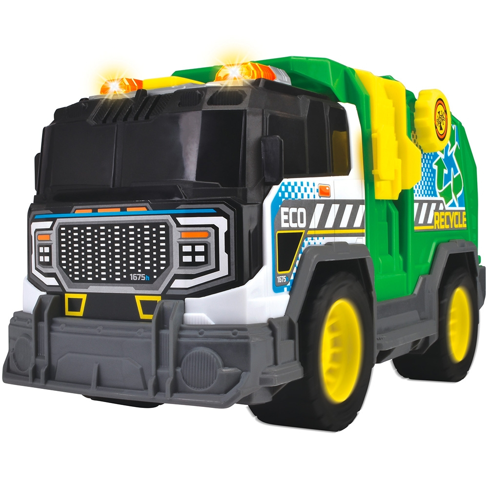 Masina de gunoi Dickie Toys Recycle Truck 30 cm cu lumini si sunete [2]