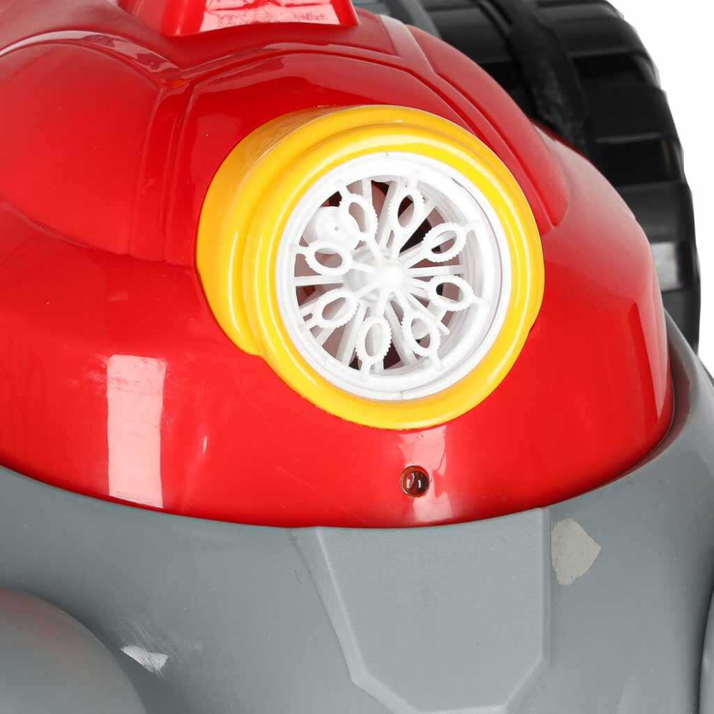 Masina de Tuns Iarba cu Bule de Sapun, Lumini si Muzica, Rezervor 110ml, Rosu / Gri [7]