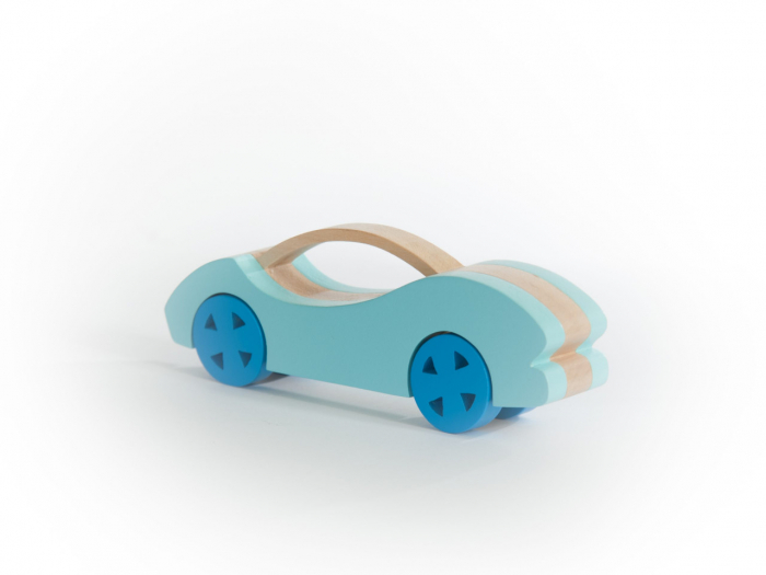 Masina handmade Marc toys Lila, varsta 3 - 6 ani, Baiat [2]