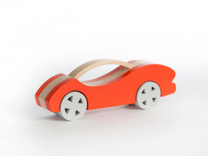 Masina handmade Marc toys Lila, varsta 3 - 6 ani, Baiat [4]