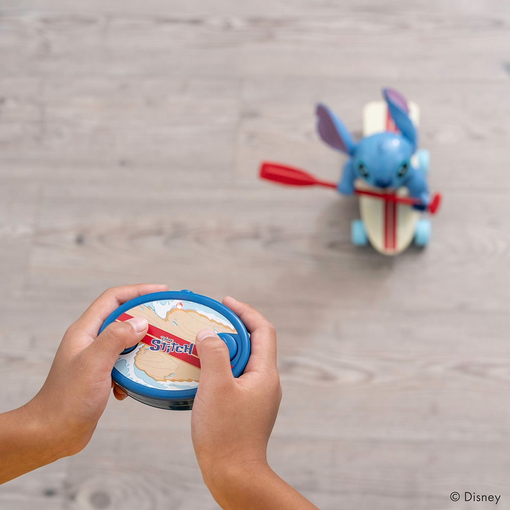 Masina Jada Toys Surfer Stitch 25 cm cu telecomanda [17]