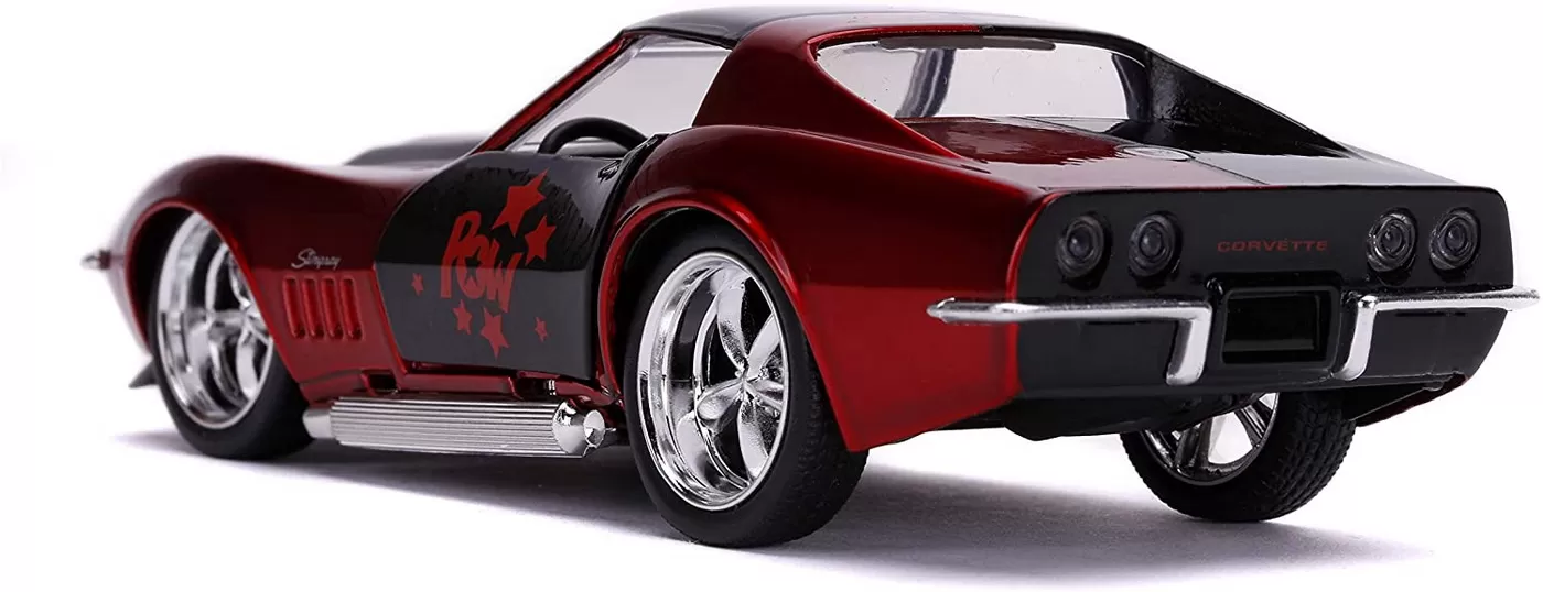 Masina metalica harley quinn 1969 corvette stingray scara 1 la 32 [7]