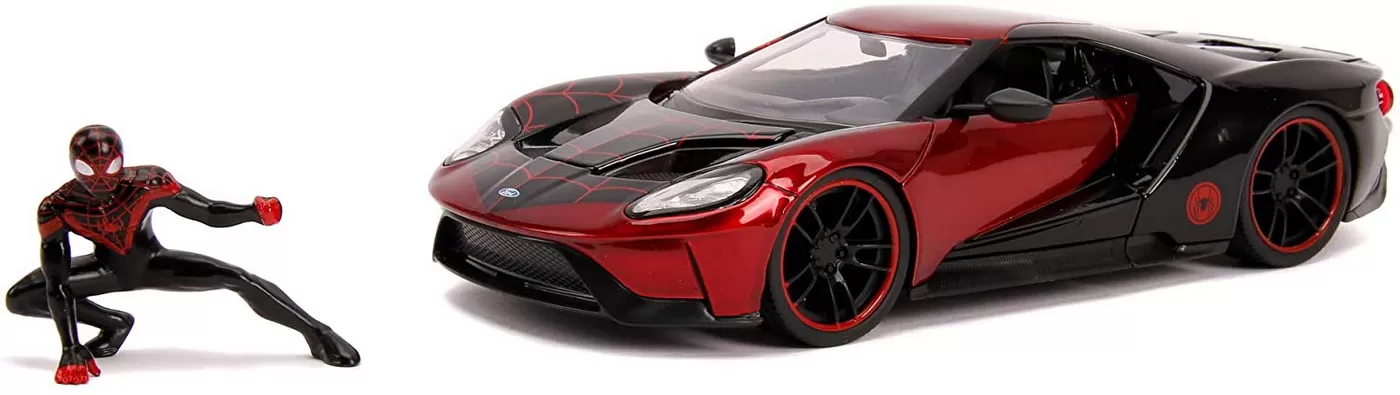 Masina metalica spider-man ford gt 2017 miles morales [9]