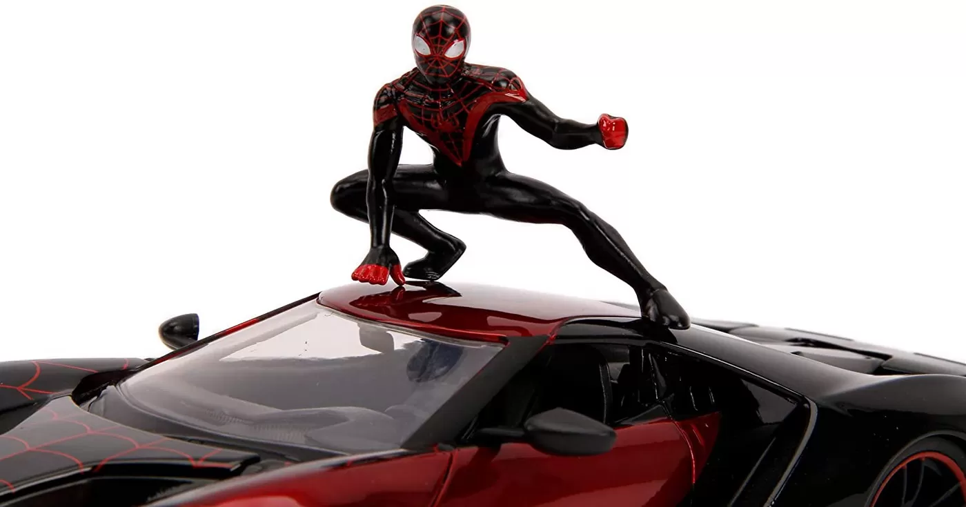 Masina metalica spider-man ford gt 2017 miles morales [6]