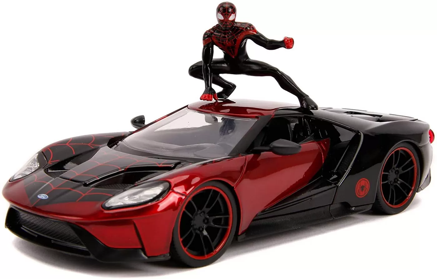 Masina metalica spider-man ford gt 2017 miles morales [2]
