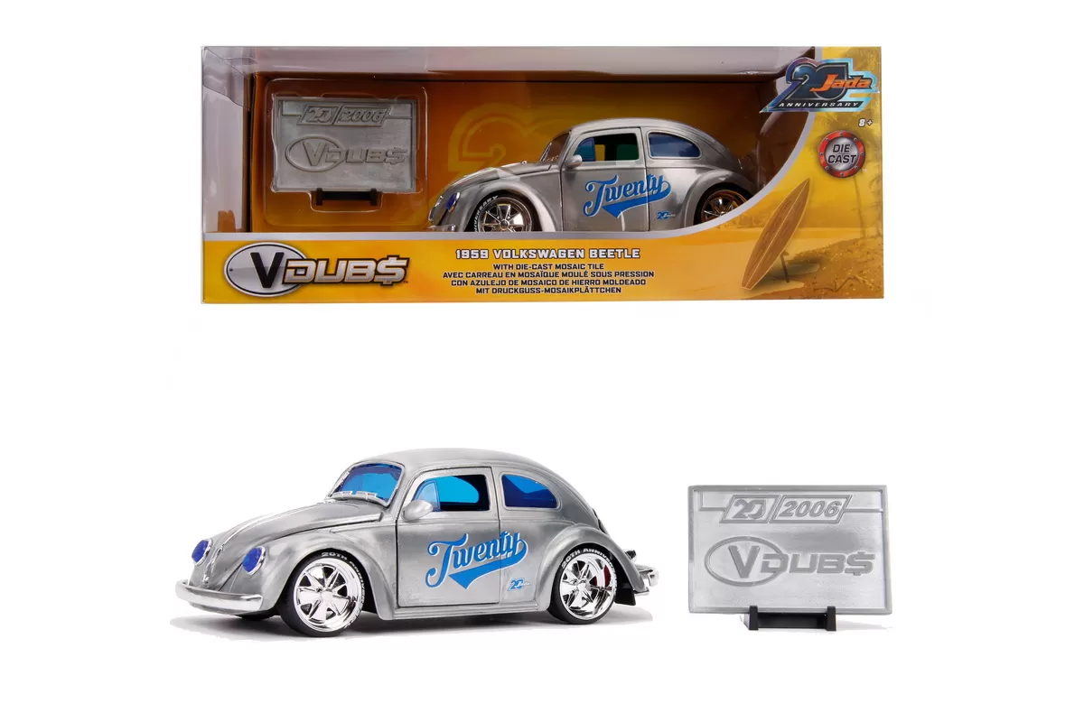 Masina metalica vw beetle 1959 scara 1 la 24 [1]