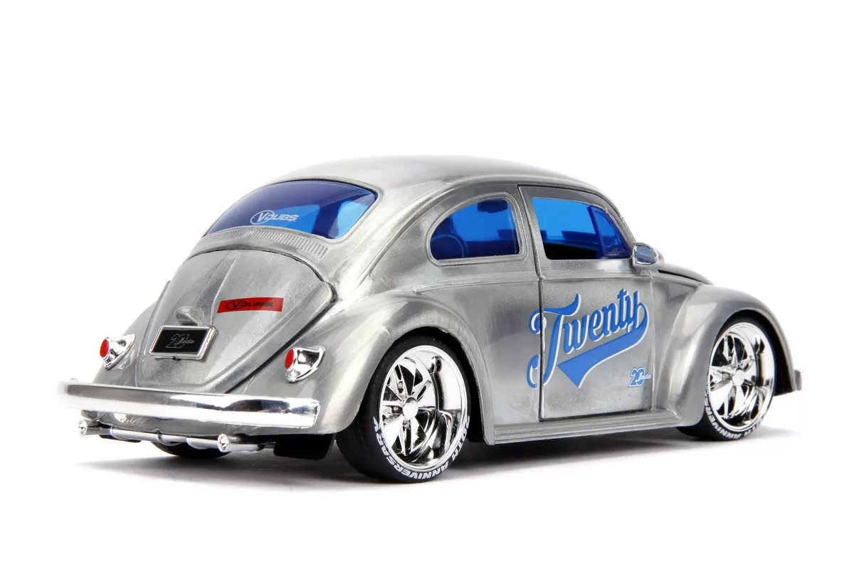 Masina metalica vw beetle 1959 scara 1 la 24 [5]