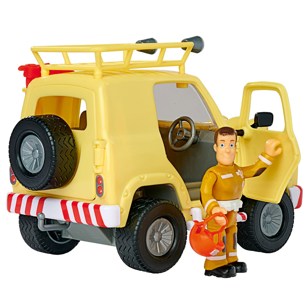 Masina Simba Fireman Sam Mountain 4x4 cu figurina [5]