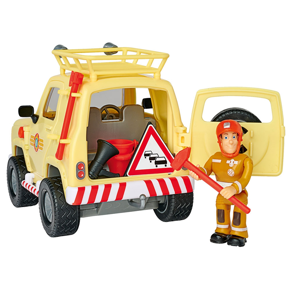 Masina Simba Fireman Sam Mountain 4x4 cu figurina [3]