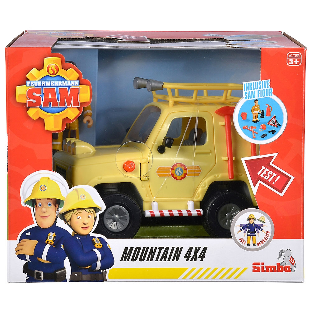 Masina Simba Fireman Sam Mountain 4x4 cu figurina [11]