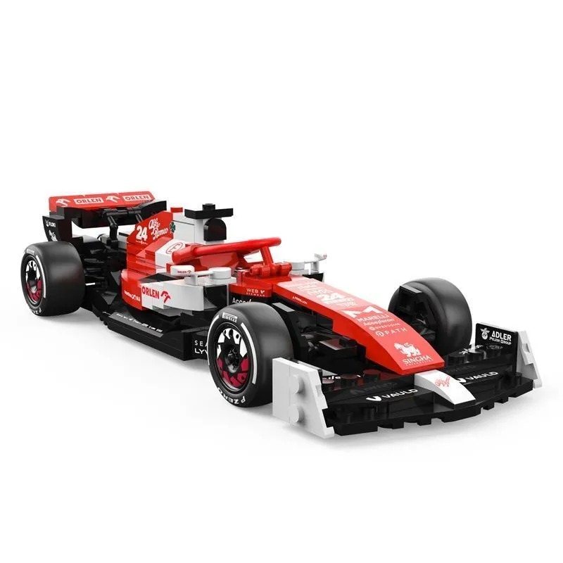 Masinuta construibila alfa romeo f1 team orlen c42 2022 scara 1 la 24, copii 6 ani pana la +15 ani [9]