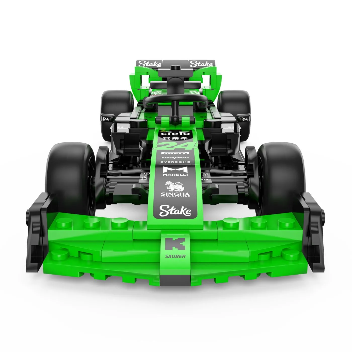 Masinuta construibila kick sauber c44 f1 stake scara 1 la 24, copii varsta 6 ani pana la +15 ani [5]