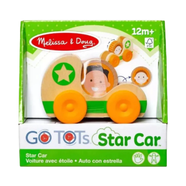 Masinuta din lemn Green Star colectia GO TOTs [1]
