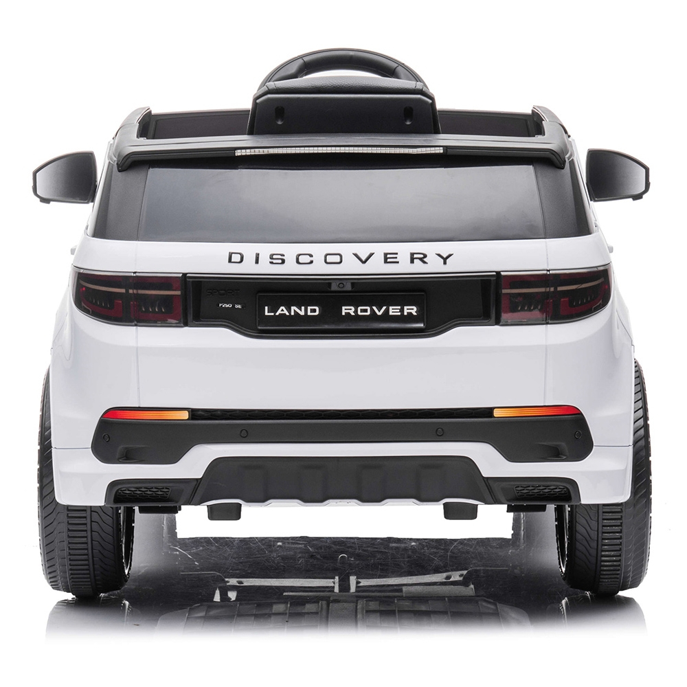 Masinuta electrica Chipolino SUV Land Rover Discovery cu scaun din piele si roti EVA white [6]