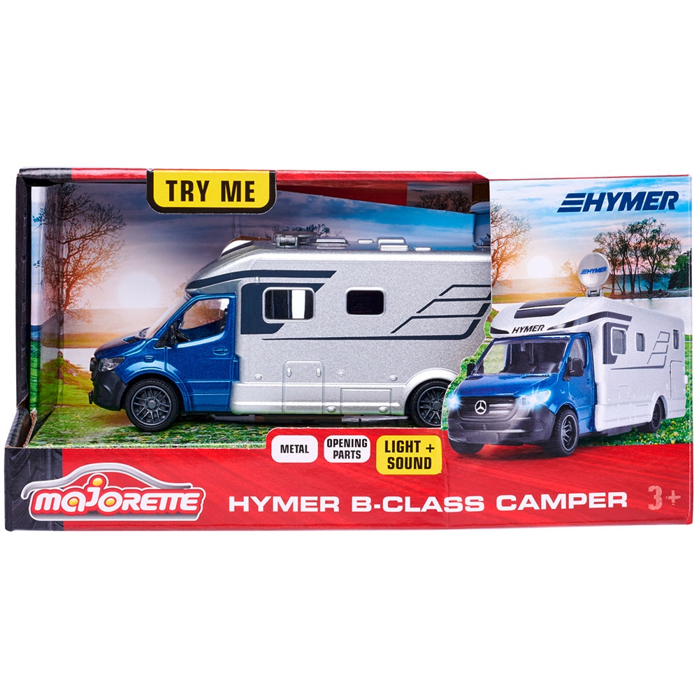 Masinuta Majorette Hymer B-Class Camper cu lumini si sunete [13]
