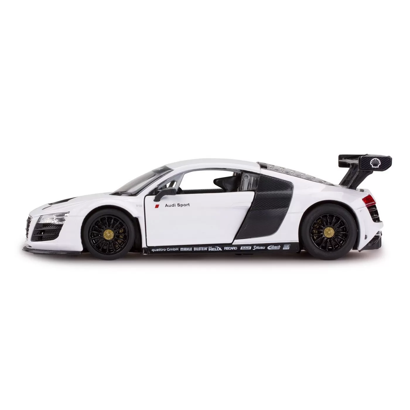 Masinuta metalica audi r8 alb scara 1 la 24, varsta de la 3 ani la +15 ani [7]