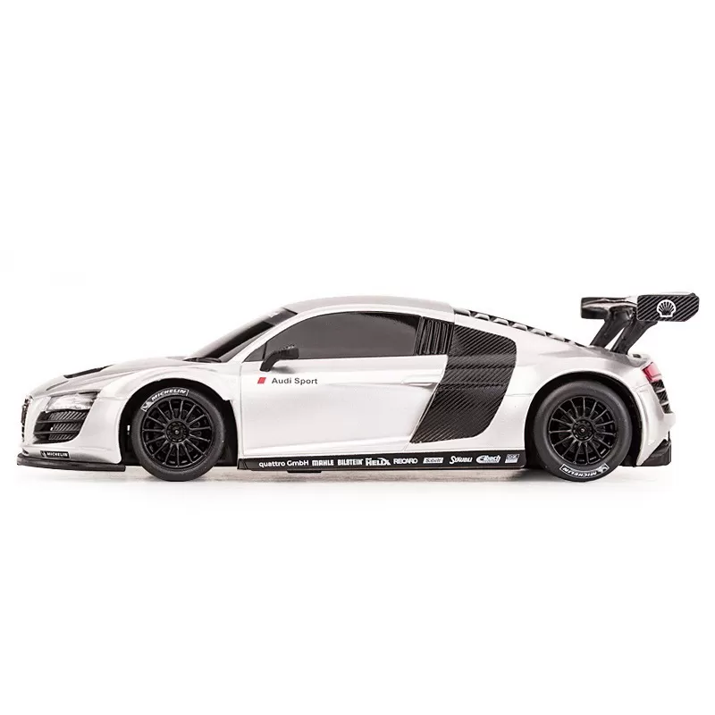 Masinuta metalica audi r8 argintie scara 1 la 24, varsta de la 3 ani la +15 ani [4]