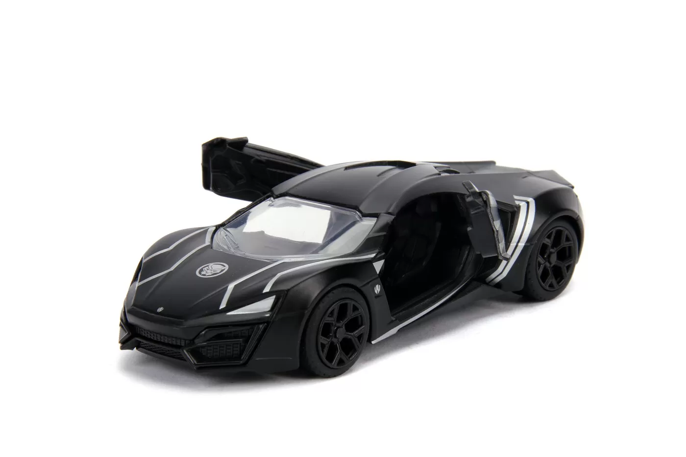 Masinuta metalica black panther lykan hypersport scara 1 la 32 [7]