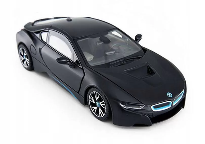 Masinuta metalica bmw i8 negru scara 1 la 24, varsta de la 3 ani la +15 ani [1]