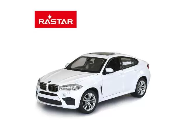 Masinuta metalica bmw x6m alb scara 1 la 24, varsta de la 3 ani la +15 ani [4]