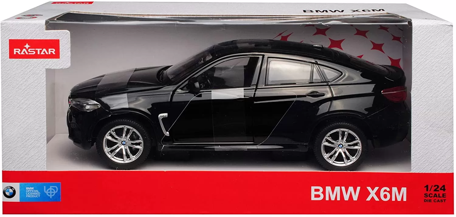 Masinuta metalica bmw x6m negru scara 1 la 24, varsta de la 3 ani la +15 ani [2]