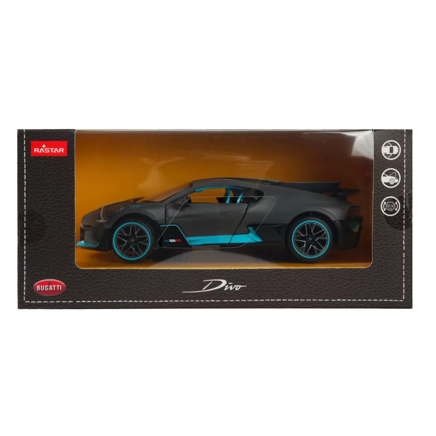 Masinuta metalica bugatti divo scara 1 la 24, varsta de la 3 ani la +15 ani [1]
