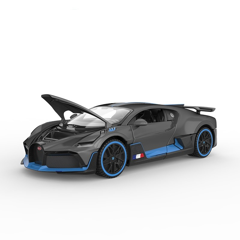 Masinuta metalica bugatti divo scara 1 la 32, varsta de la 3 ani la +15 ani [3]
