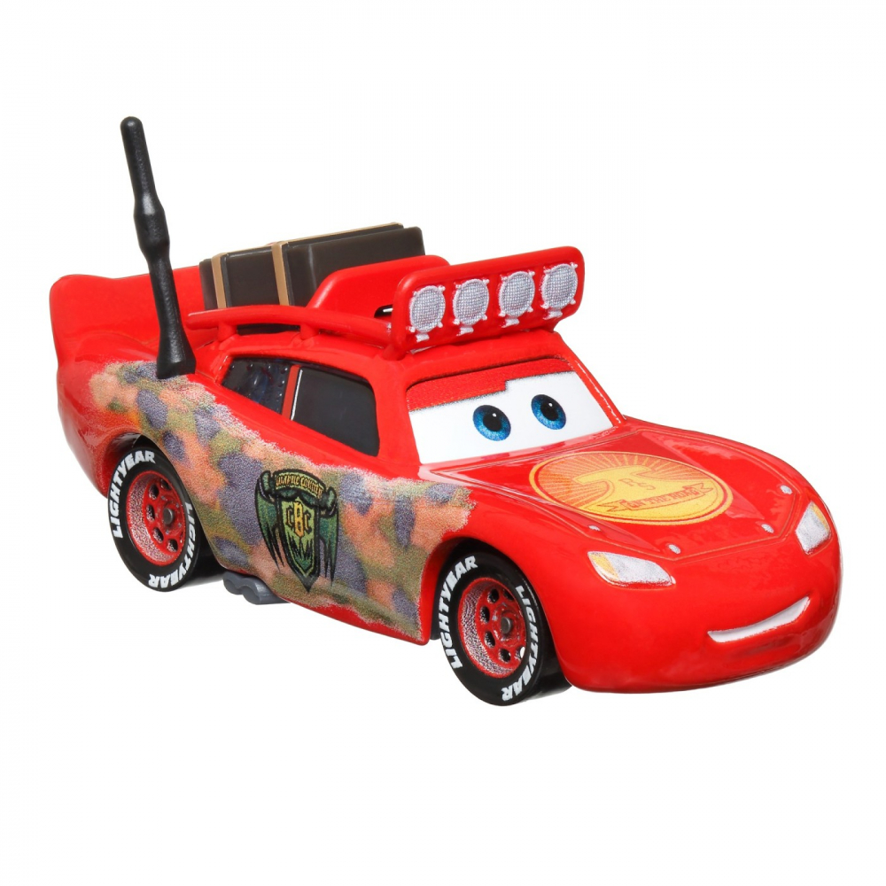 Masinuta metalica cars3 personajul cryptid buster fulger mcqueen, varsta de la 3 ani la 10 ani [4]