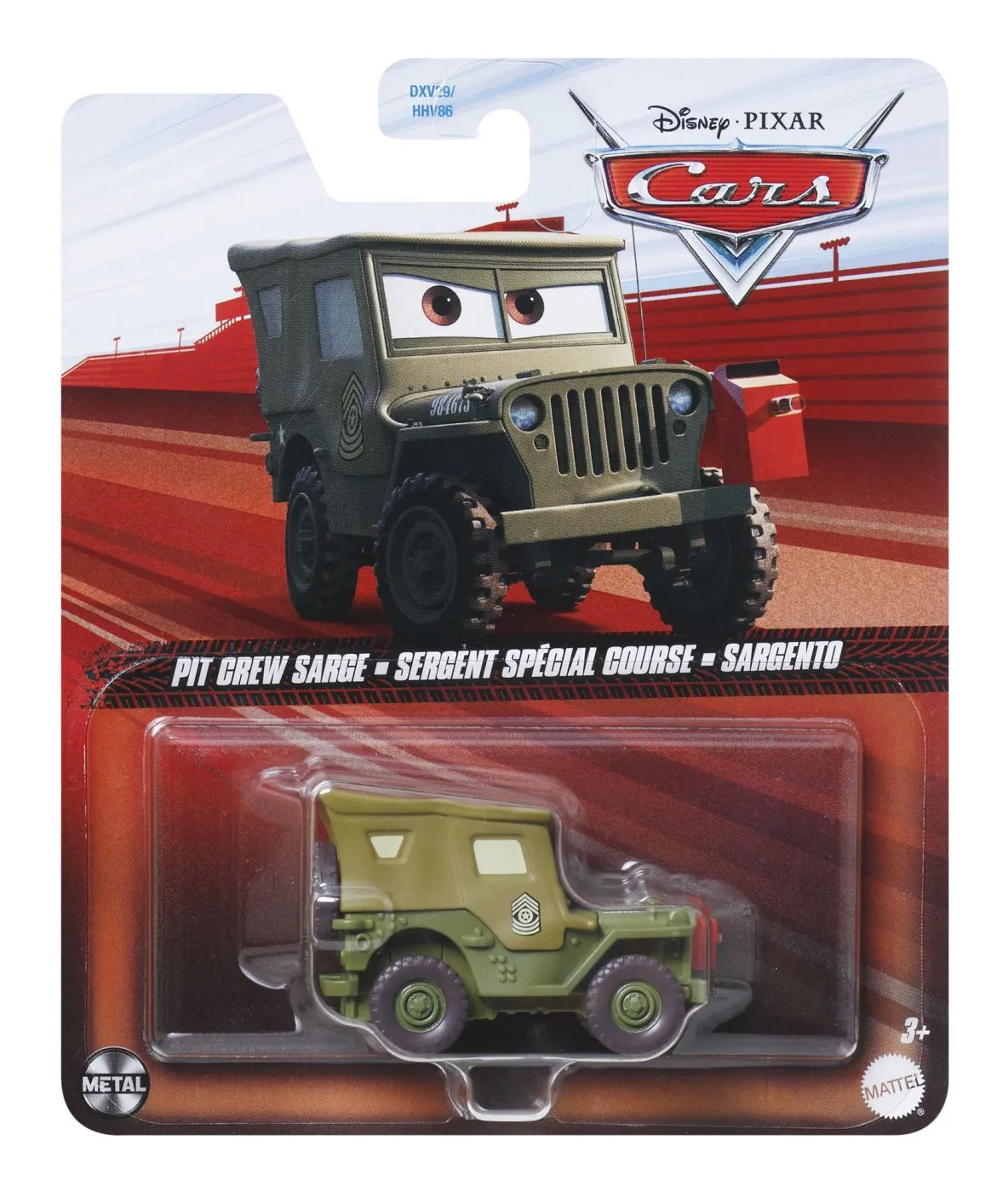 Masinuta metalica cars3 personajul pit crew sarge, copii varsta 3 ani pana la 10 ani [1]