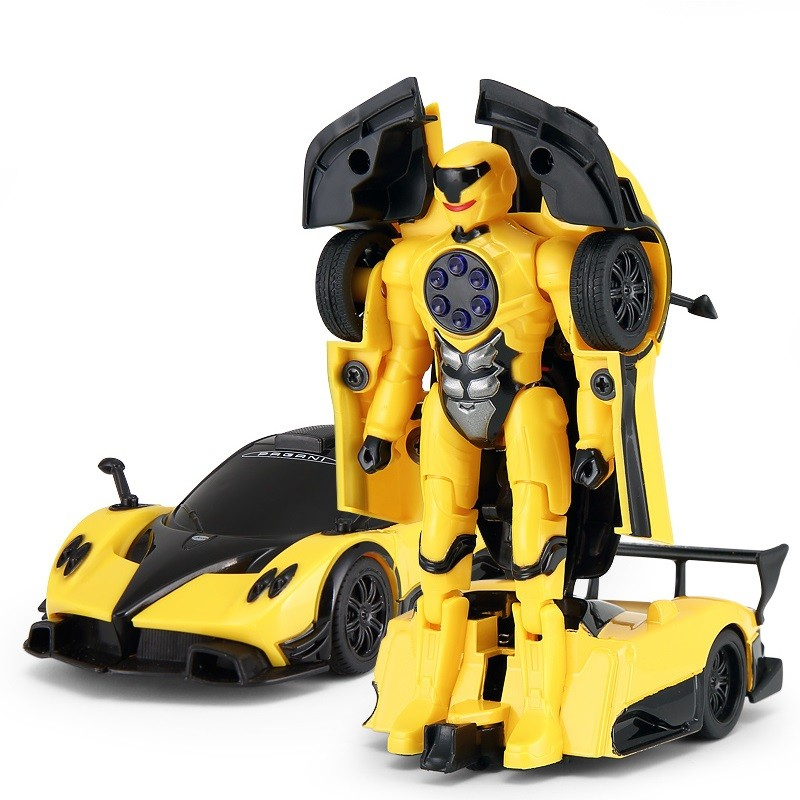 Masinuta metalica convertibila pagani zonda r galben cu scara 1 la 32, varsta de la 3 ani la +15 ani [2]