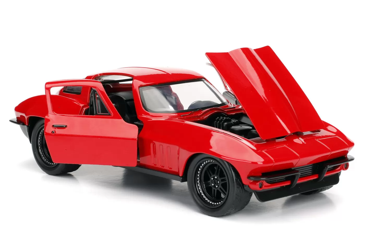 Masinuta metalica fast and furious 1966 chevy corvette scara 1 la 24 [8]