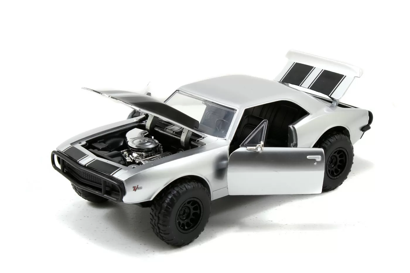 Masinuta metalica fast and furious 1967 chevy camaro scara 1 la 24 [8]