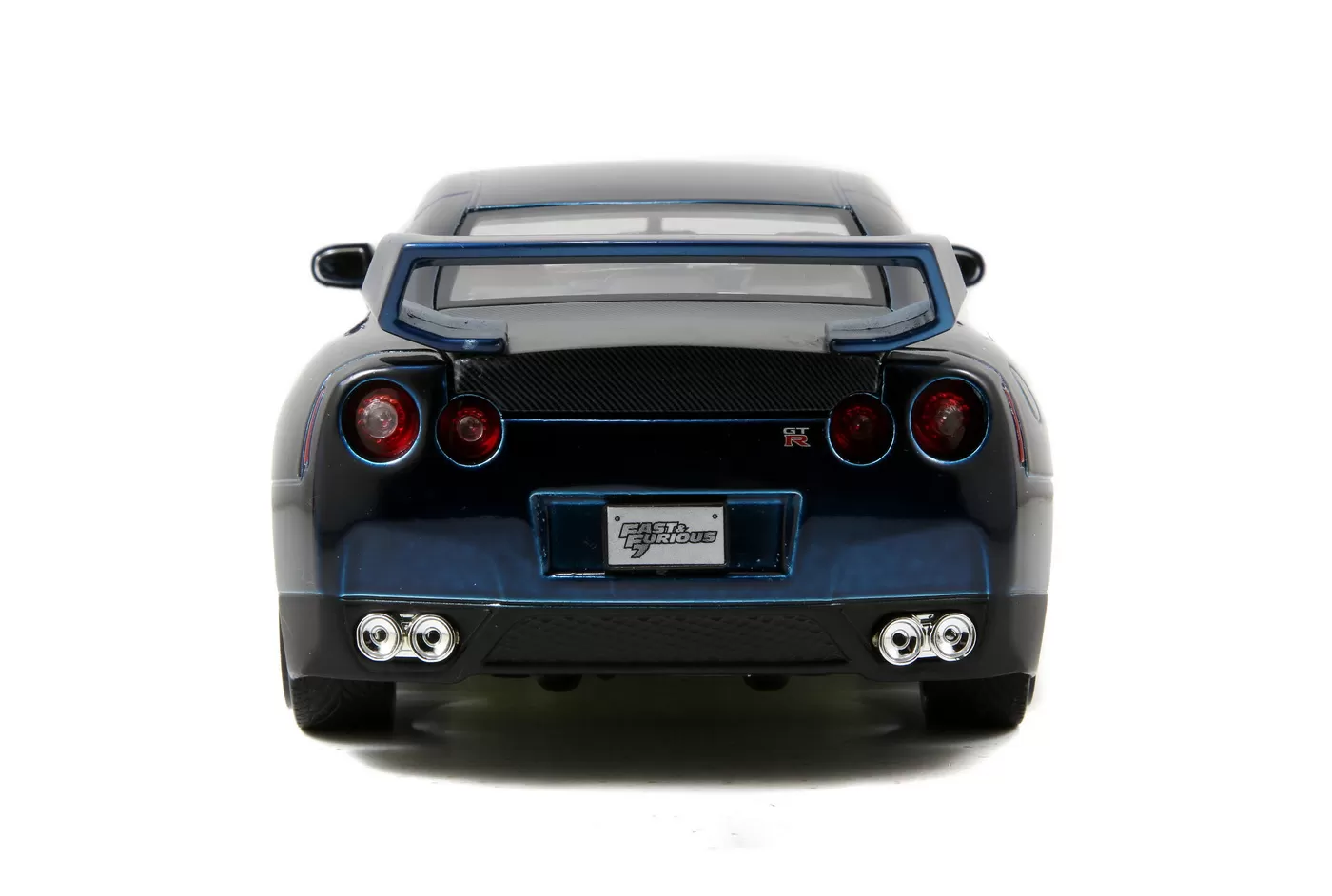 Masinuta metalica fast and furious 2009 nissan gt-r scara 1 la 24 [6]