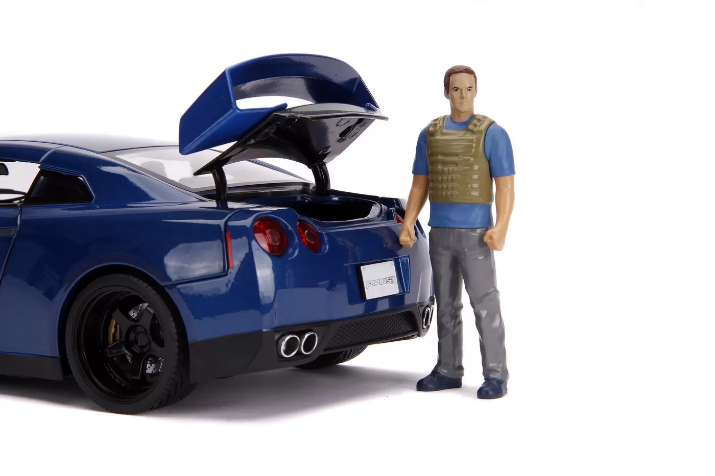 Masinuta metalica fast and furious nissan skyline scara 1:18 [4]