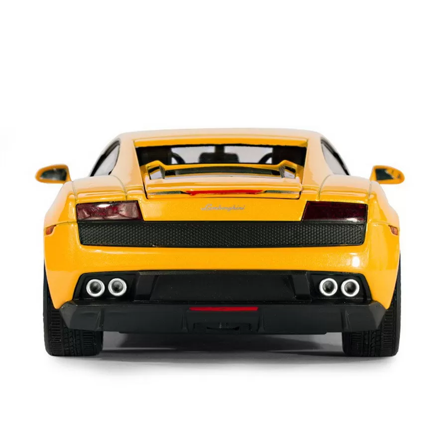 Masinuta metalica lamborghini gallardo lp560-4 galben scara 1 la 20, varsta de la 3 ani la +15 ani [3]